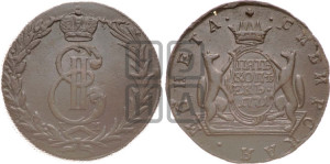 5 копеек 1771 года КМ (для Сибири)