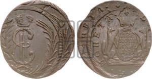 2 копейки 1771 года КМ (для Сибири)