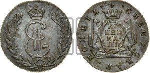 1 копейка 1777 года КМ (для Сибири)