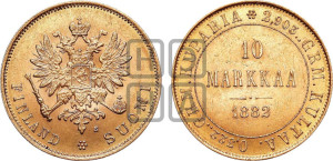 10 марок 1882 года S