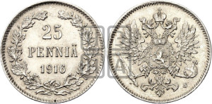 25 пенни 1916 года S