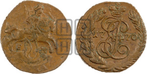 Полушка 1770 года ЕМ (ЕМ, Екатеринбургский монетный двор)