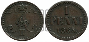Пенни 1865 года