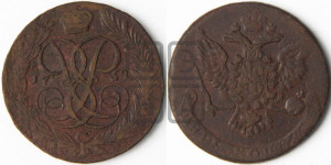 5 копеек 1759 года (без букв)