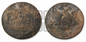5 копеек 1763 года СПМ (СПМ, Санкт-Петербургский монетный двор)