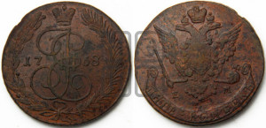 5 копеек 1768 года ЕМ (ЕМ, Екатеринбургский монетный двор)