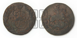 2 копейки 1771 года ЕМ (ЕМ, Екатеринбургский монетный двор)