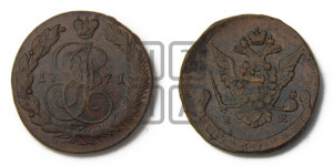 5 копеек 1771 года ЕМ (ЕМ, Екатеринбургский монетный двор)