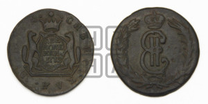 2 копейки 1772 года КМ (для Сибири)