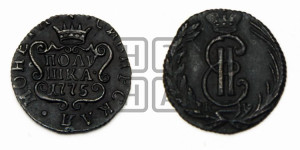 Полушка 1775 года КМ (для Сибири)
