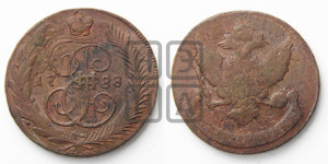 5 копеек 1788 года ММ (ММ, Красный  монетный двор)