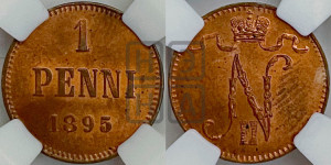 1 пенни 1895 года