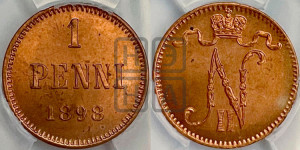 1 пенни 1898 года
