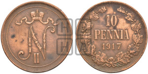 10 пенни 1917 года