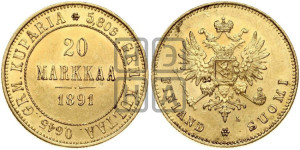 20 марок 1891 года L