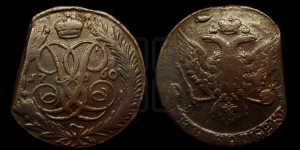 5 копеек 1760 года (без букв)