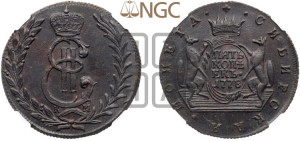 5 копеек 1778 года КМ (для Сибири)