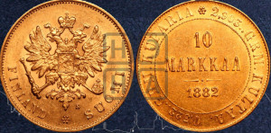10 марок 1882 года S