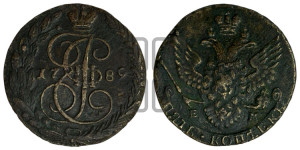 5 копеек 1789 года ЕМ (ЕМ, Екатеринбургский монетный двор)