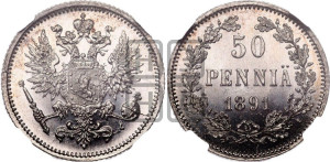 50 пенни 1891 года L