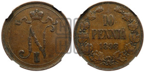 10 пенни 1898 года