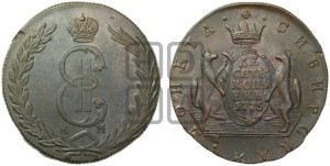 10 копеек 1775 года КМ (для Сибири)