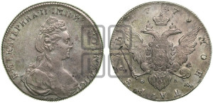 1 рубль 1779 года СПБ/ѲЛ (новый тип)
