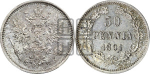 50 пенни 1891 года L
