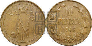 10 пенни 1907 года