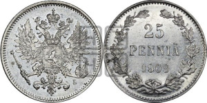 25 пенни 1909 года L