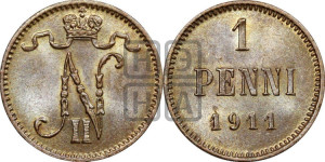 1 пенни 1911 года