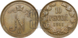10 пенни 1911 года