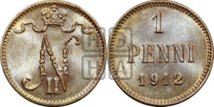 1 пенни 1912 года