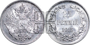 25 пенни 1913 года S