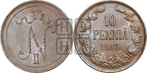 10 пенни 1915 года