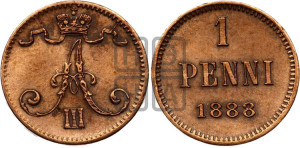 1 пенни 1888 года