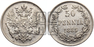 50 пенни 1889 года L