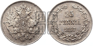 25 пенни 1897 года L