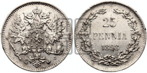 25 пенни 1898 года L