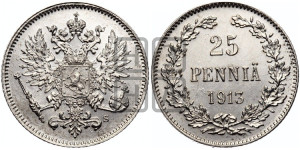 25 пенни 1913 года S