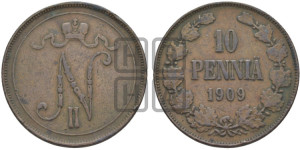 10 пенни 1909 года