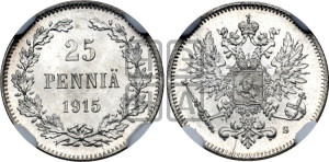 25 пенни 1915 года S