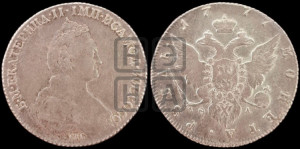 1 рубль 1777 года СПБ/ѲЛ (новый тип)
