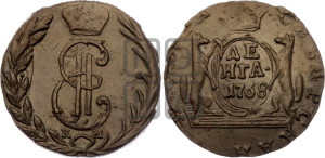 Денга 1768 года КМ (для Сибири)