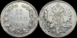 25 пенни 1898 года L