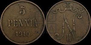 5 пенни 1910 года