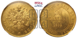 20 марок 1910 года L