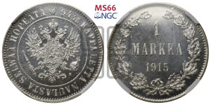 1 марка 1915 года S