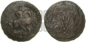 2 копейки 1758 года (гурт “ЕКАТЕРИНБУРГСКОГО ДВОРА”)
