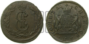 2 копейки 1771 года КМ (для Сибири)